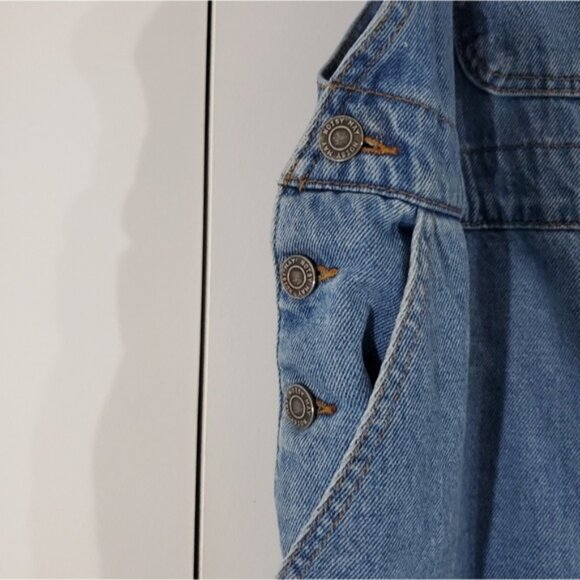 Noisy May Vintage Y2K Classic Denim Overalls/ Dungarees - Picture 11 of 12